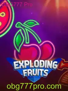 Explorando o Jogo 'ExplodingFruits' com OBG777 Pro